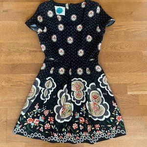 Antix printed black short dress